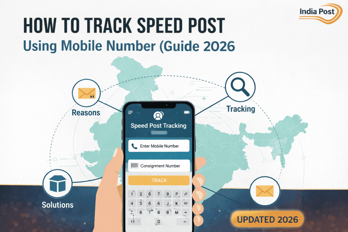 How to Track Speed Post Using Mobile Number (2026 Guide)